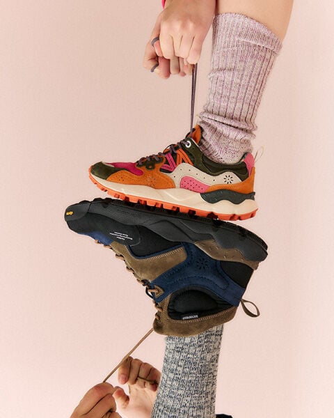 専用です。Barbour×Flower mountain。スニーカー。24cm。 Barbour x Flower Mountain | Discover the collaboration